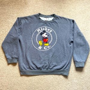 Mens Disney crew neck